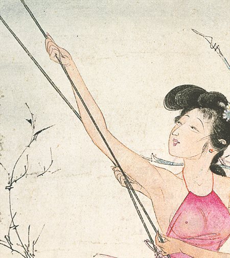 都昌-胡也佛的仕女画和最知名的金瓶梅秘戏图